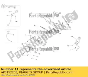 Piaggio Group AP8152238 nit ?cinany m8x28 - Dół