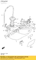 4413237F10, Suzuki, haak, stoel voor suzuki  rm rm z rmx 125 250 450 2005 2006 2007 2008 2009 2010 2011 2012 2014 2015 2016 2017 2018, Nieuw