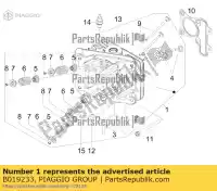 B019233, Piaggio Group, testata cilindro. vespa primavera sprint vespa primavera vespa sprint zapc53100 zapc53101 zapc536b zapc536b,  50 2013 2014 2016 2017 2018 2019 2020, Nuovo