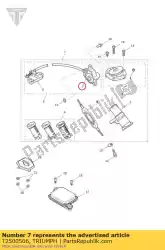 Here you can order the seat latch housing from Triumph, with part number T2500506: