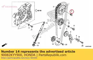 Honda 90082KYY900 podk?adka ?rubowa, 8x22 - Dół