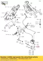 110561815, Kawasaki, soporte ex300bdf kawasaki  ninja z 300 2013 2014 2015 2016 2017 2018, Nuevo