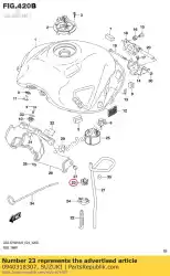 Tutaj możesz zamówić brak dost? Pnego opisu od Suzuki , z numerem części 0940318307: