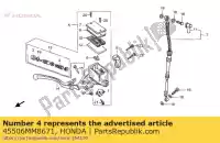 45506MM8671, Honda, molla, albero del freno honda vt shadow c ace c2 vt1100c vt600c vt600cm vt600 1100 600 , Nuovo