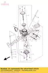 Here you can order the pipe from Yamaha, with part number 1SCE49960000: