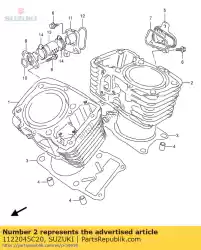 Tutaj możesz zamówić cylinder komp. R od Suzuki , z numerem części 1122045C20: