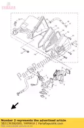 Ici, vous pouvez commander le assemblage d'entrée de tuyau auprès de Yamaha , avec le numéro de pièce 3B3139300000: