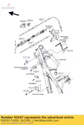 Here you can order the clamp from Suzuki, with part number K920371608: