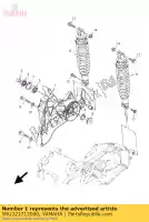 5RU221712000, Yamaha, Bras, arrière 1 yamaha yp 400 2007 2008 2009 2010 2011, Nouveau