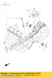 Tutaj możesz zamówić czujnik tlenu od Yamaha , z numerem części 20S8592A0000: