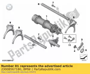 bmw 23008567180 rotação de deslocamento - Lado inferior