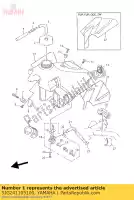 5JG241105100, Yamaha, depósito de combustible comp. yamaha wr yz 250 400 426 1999 2000 2001 2002, Nuevo