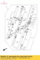 Tutaj możesz zamówić d? Tka komp. 1 od Yamaha , z numerem części 1WDF31100000: