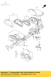Aquí puede pedir tapa superior de Suzuki , con el número de pieza 3425640H00: