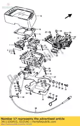 Ici, vous pouvez commander le boîtier, mètre auprès de Suzuki , avec le numéro de pièce 3411100A10: