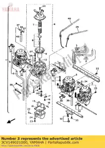 Yamaha 3CV149021000 zespó? ga?nika 2 - Dół