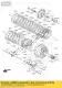 Friction des plaques lv1000-a1h Kawasaki 13088S006