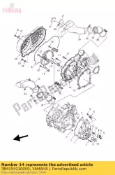 Ici, vous pouvez commander le couvercle, carter 2 auprès de Yamaha , avec le numéro de pièce 3B4154210000: