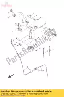 1PLF61310000, Yamaha, prowadnica, kabel 1 yamaha ns 50 2013 2014 2016, Nowy