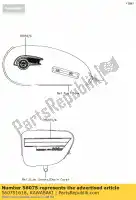 560751618, Kawasaki, patrón, cubierta lateral, lh ej800agf kawasaki  w 800 2016 2018, Nuevo