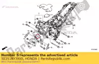 50351KYJ900, Honda, pas de description disponible pour le moment honda  cbr 250 300 2011 2013 2017 2018, Nouveau