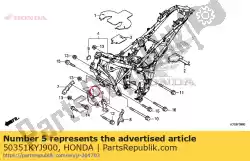 Qui puoi ordinare nessuna descrizione disponibile al momento da Honda , con numero parte 50351KYJ900: