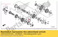 23431KZVJ01, Honda, pas de description disponible honda  crf 110 2014 2018 2019 2020, Nouveau