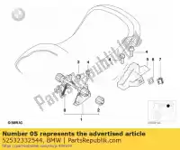 52532332544, BMW, réglage dentelé droit bmw  1100 1150 1995 1996 1997 1998 1999 2000 2001 2002 2003 2004 2005 2006, Nouveau