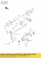 920271394, Kawasaki, collar,17x26x4.5 z750-p1 kawasaki eliminator gt kvf zl 300 400 550 600 750 1986 1987 1988 1989 1991 1992 1993 1994 1995 2000 2001 2002, New