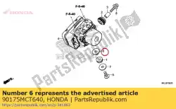 Here you can order the collar, fuel tank from Honda, with part number 90175MCT640: