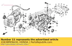 Here you can order the receiver, clutch cable from Honda, with part number 22838MENA30: