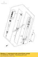 5110449H30, Suzuki, conjunto amortecedor, fr suzuki rm z250 250 , Novo