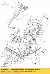 Aqui você pode pedir o sensor de oxigênio em Yamaha , com o número da peça BW88592A10: