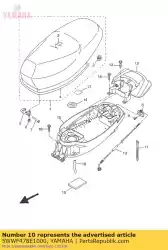 Aquí puede pedir asiento de alambre, cerradura de Yamaha , con el número de pieza 5WWF478E1000: