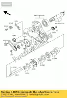 120530005, Kawasaki, cadena de guía vn2000-a1h kawasaki vn 2000 2004 2005 2006 2008 2009 2010, Nuevo