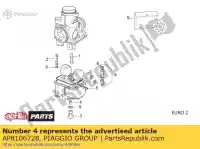 AP8106728, Piaggio Group, Getto principale 115     , Nuovo