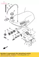 1RK243120000, Yamaha, tubo 2 yamaha tz tzs 250, Nuovo