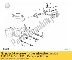 Here you can order the washer from BMW, with part number 13111260851: