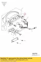 T2700366, Triumph, lâmpada traseira do suporte triumph daytona 595 / 955i speed triple 885cc955cc (efi) > 141871 955 1997 1998 1999 2000 2001, Novo