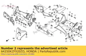 Honda 64250KZF920ZD stel illust * type4 * in - Onderkant