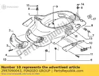 2997090043, Piaggio Group, Strzec piaggio liberty 50 1997 2001, Nowy