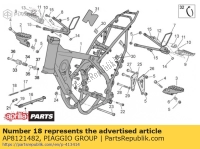 AP8121482, Aprilia, interne zijdelingse standveer, Nieuw