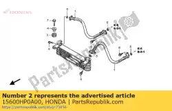 Aqui você pode pedir o nenhuma descrição disponível no momento em Honda , com o número da peça 15600HP0A00: