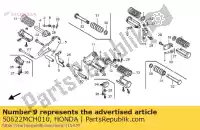 50622MCH010, Honda, kraag a, stap honda vtx  c1 c vtx1800c vtx1800c1 1800 , Nieuw