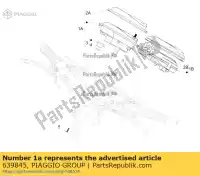 639845, Piaggio Group, Kombinacja mierników vespa gts zapm45100 zapm45200, zapm45202 250 300 2005 2009 2011 2012 2016, Nowy