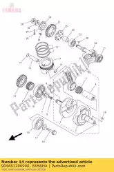 Aquí puede pedir clip (1j7) de Yamaha , con el número de pieza 904681206900: