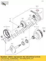 130320749, Kawasaki, 01 conexão de haste kawasaki  110 125 2017 2018 2019 2020 2021, Novo