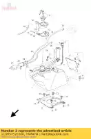 1C0H57520300, Yamaha, unité d'envoi assy alimentez-moi yamaha yp 250 2005 2006, Nouveau