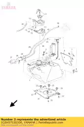 Ici, vous pouvez commander le unité d'envoi assy alimentez-moi auprès de Yamaha , avec le numéro de pièce 1C0H57520300: