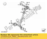 31428543336, BMW, lavadora - 18x38x3 bmw   2016 2017 2018, Nuevo